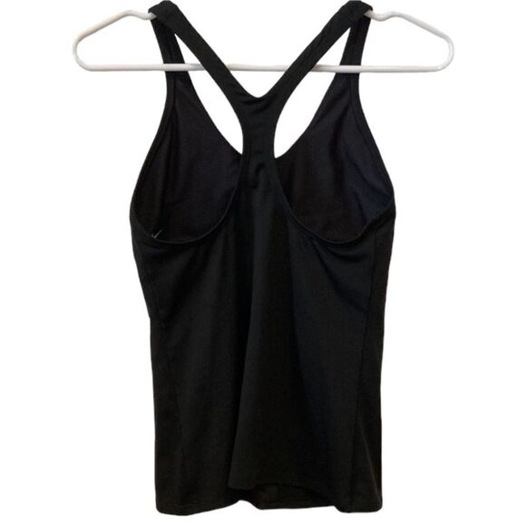 Nike black tank top with built-in shelf, fry size medium - Picture 1 of 7
